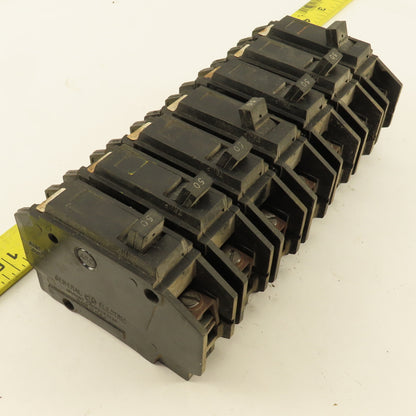 General Electric TQC1150 50A Single Pole Circuit Breaker 120/240V Lot Of 7