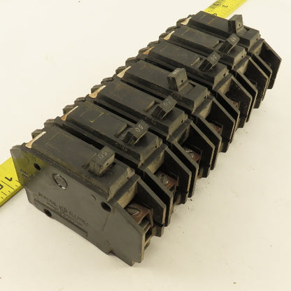 General Electric TQC1150 50A Single Pole Circuit Breaker 120/240V Lot Of 7