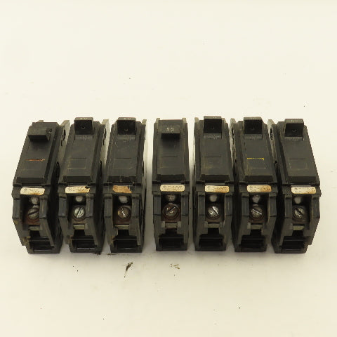 General Electric TQC1150 50A Single Pole Circuit Breaker 120/240V Lot Of 7