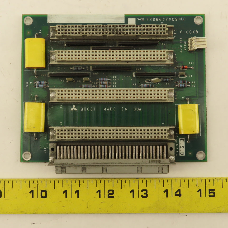 Mitsubishi C1N634A499G52 QX031 4 Place Rack Circuit Mother Board