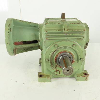 Textron MH040-2 Cone Drive Right Angle Gearbox Speed Reducer 15:1 Ratio
