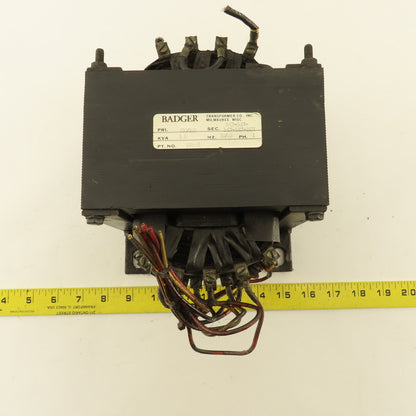 Badger 136665 Transformer 230/460V 1kVa 36V CT Current Transformer Output