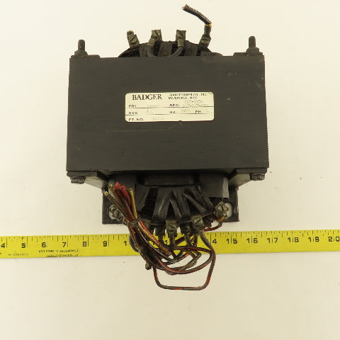 Badger 136665 Transformer 230/460V 1kVa 36V CT Current Transformer Output