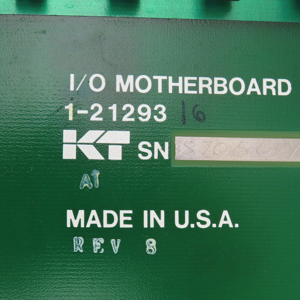 Kearny & Trecker 1-21293 I/O Motherboard Circuit Board