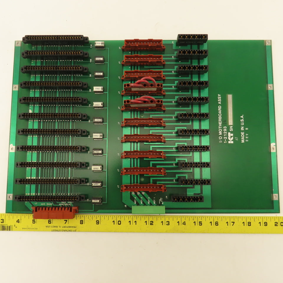Kearny & Trecker 1-21293 I/O Motherboard Circuit Board