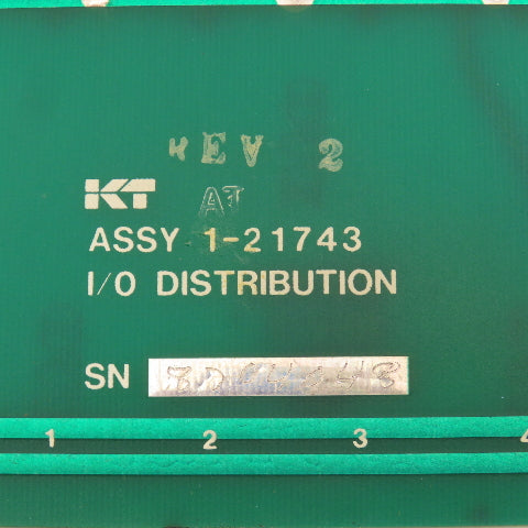 Kearny & Trecker 1-21743 I/O Motherboard Circuit Board