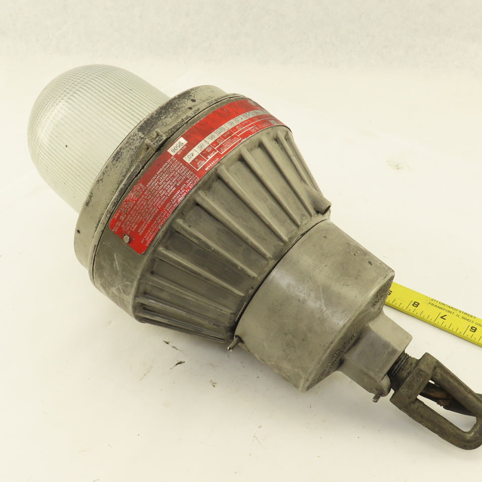 Hubbell Killark EBF261 Hazardous Location Fluorescent Light Fixture 120V