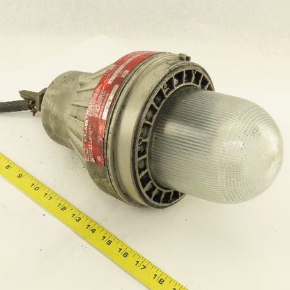 Hubbell Killark EBF261 Hazardous Location Fluorescent Light Fixture 120V