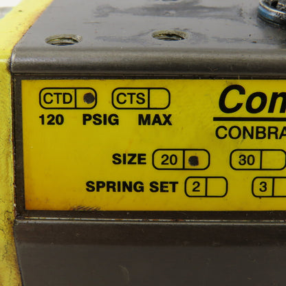 Compac Torque CTD Size 20 Pneumatic Actuator 120PSI