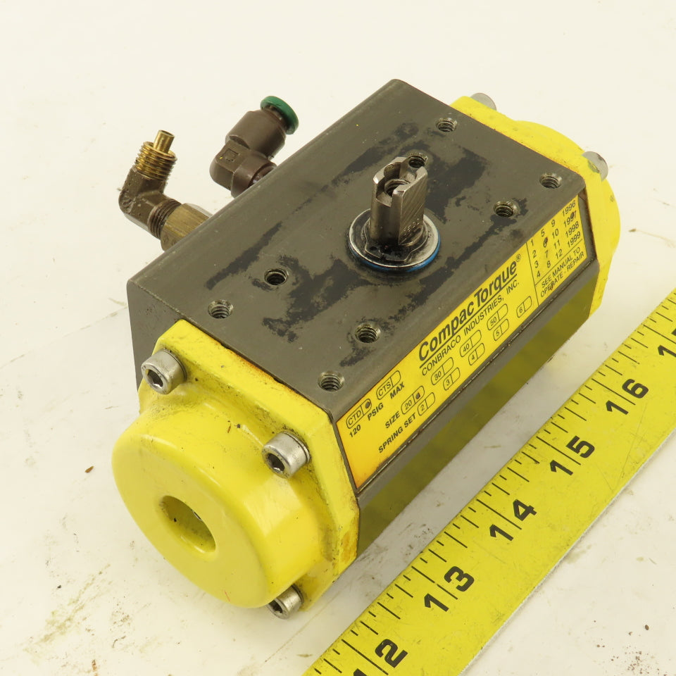 Compac Torque CTD Size 20 Pneumatic Actuator 120PSI