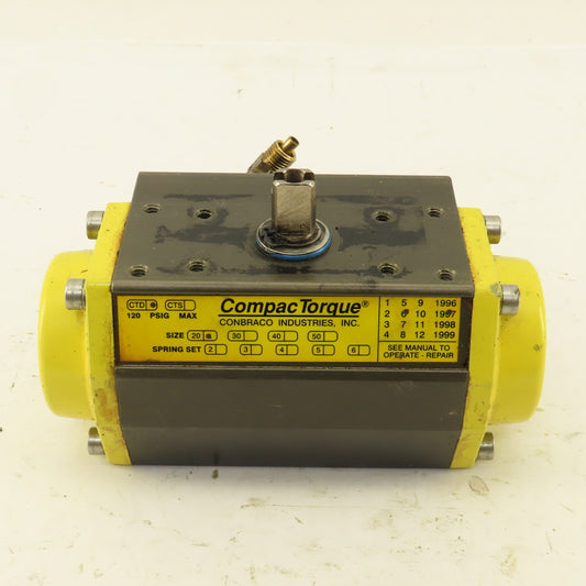 Compac Torque CTD Size 20 Pneumatic Actuator 120PSI