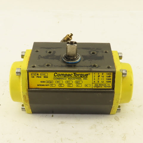 Compac Torque CTD Size 20 Pneumatic Actuator 120PSI