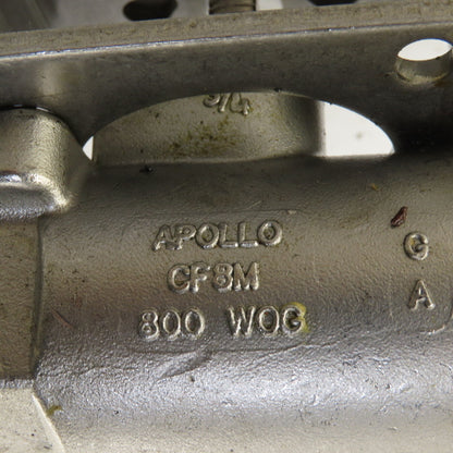 Apollo CF8M 3/4" NPT Stainless Steel 3 Way Actuator Valve