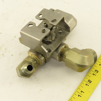 Apollo CF8M 3/4" NPT Stainless Steel 3 Way Actuator Valve