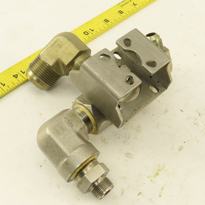 Apollo CF8M 3/4" NPT Stainless Steel 3 Way Actuator Valve