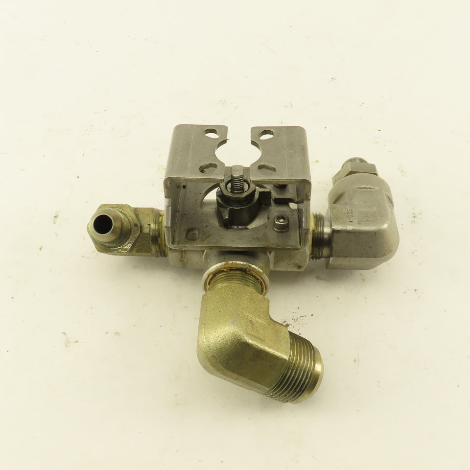 Apollo CF8M 3/4" NPT Stainless Steel 3 Way Actuator Valve