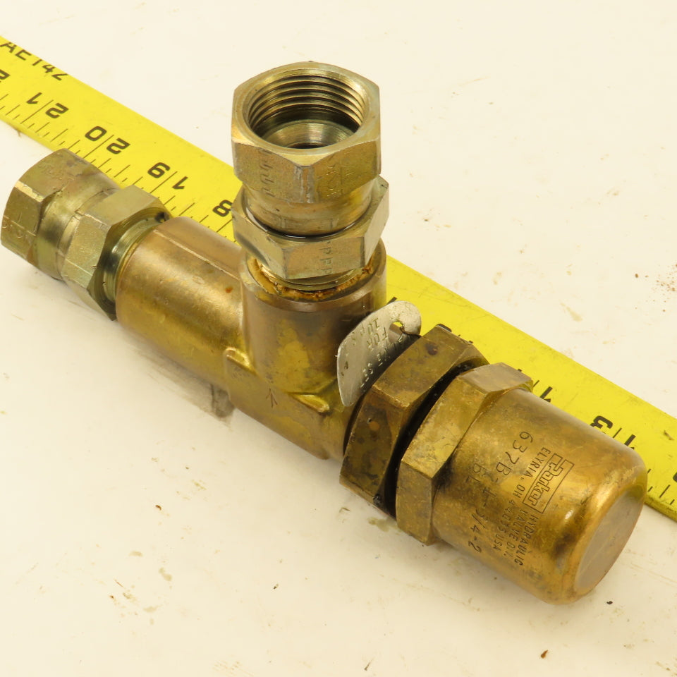 Parker 637B-1-3/4-2 Parker Pressure Control Valve 637B-1-3/4-2 10psi Preset