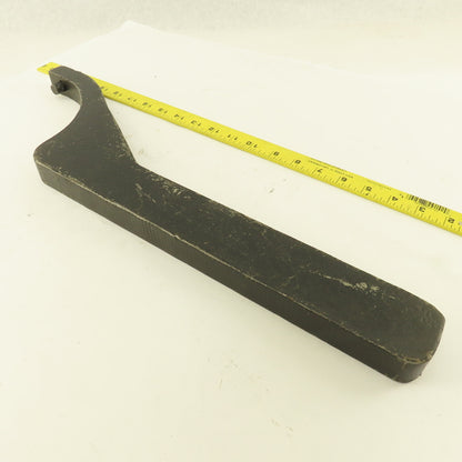 4" OD  Solid Hook Spanner Non Adjustable 1/2" Pin 20" OAL