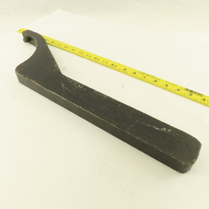 4" OD  Solid Hook Spanner Non Adjustable 1/2" Pin 20" OAL