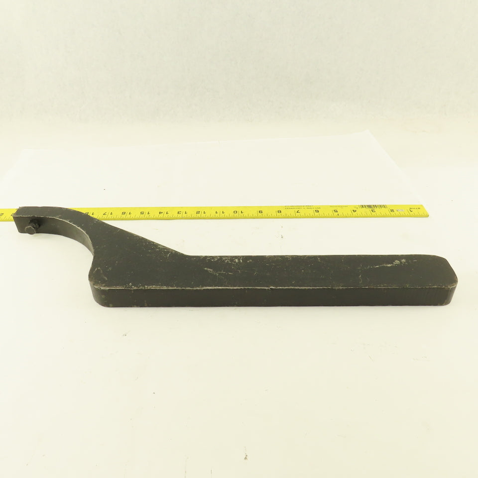 4" OD  Solid Hook Spanner Non Adjustable 1/2" Pin 20" OAL