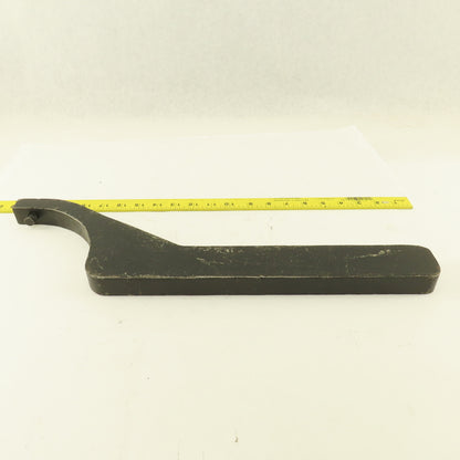 4" OD  Solid Hook Spanner Non Adjustable 1/2" Pin 20" OAL
