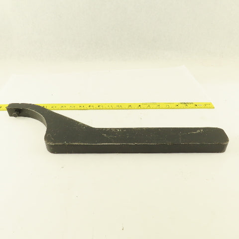 4" OD  Solid Hook Spanner Non Adjustable 1/2" Pin 20" OAL