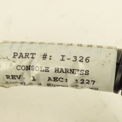 Amerline Enterprises I-326 Console Wire Harness Rev. 1 AEC 1227
