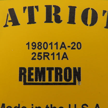 Remtron Patriot 198011A-20 25R11A Crane Remote Controller Receiver Only