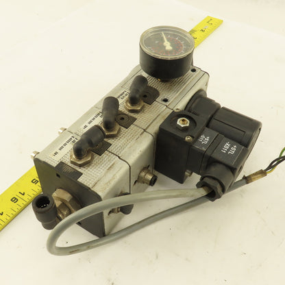 Multiport Pressure Regulator Manifold W/ Switch .5-10 Bar