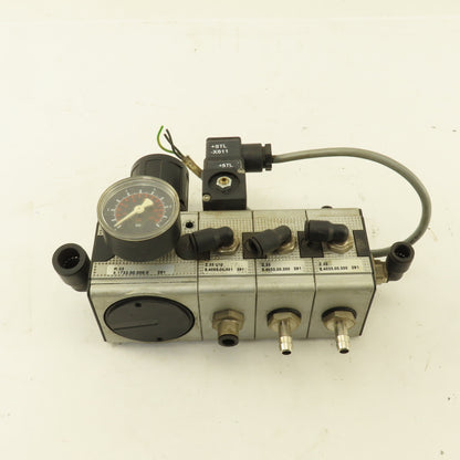 Multiport Pressure Regulator Manifold W/ Switch .5-10 Bar