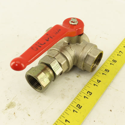3/4" NPT Stainless Steel 3 Way Manual Valve