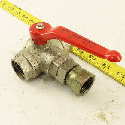 3/4" NPT Stainless Steel 3 Way Manual Valve