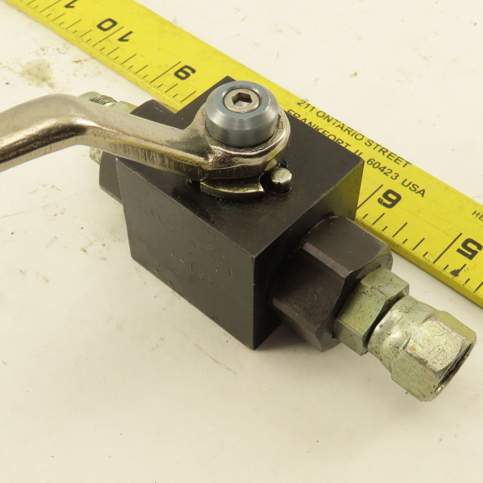 3/8" NPT Manual Hydraulic Valve 6000psi