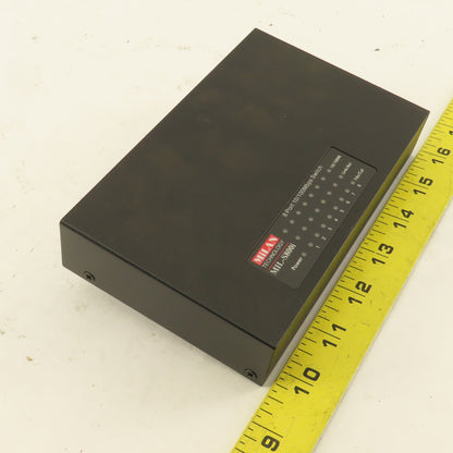 MiLAN MIL-S800IUK 8 Port Ethernet Switch 100Mbps 100-240VAC European Cord