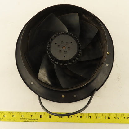 EBM W4S200-CI04-05 Cabinet Cooling Fan 230V 50/60Hz 11" 1370/1580 RPM