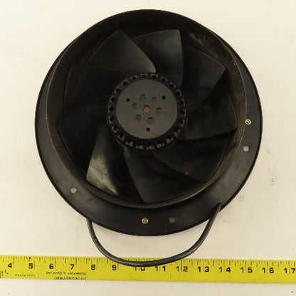EBM W4S200-CI04-05 Cabinet Cooling Fan 230V 50/60Hz 11" 1370/1580 RPM