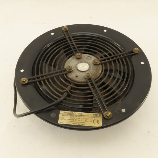 EBM W4S200-CI04-05 Cabinet Cooling Fan 230V 50/60Hz 11" 1370/1580 RPM