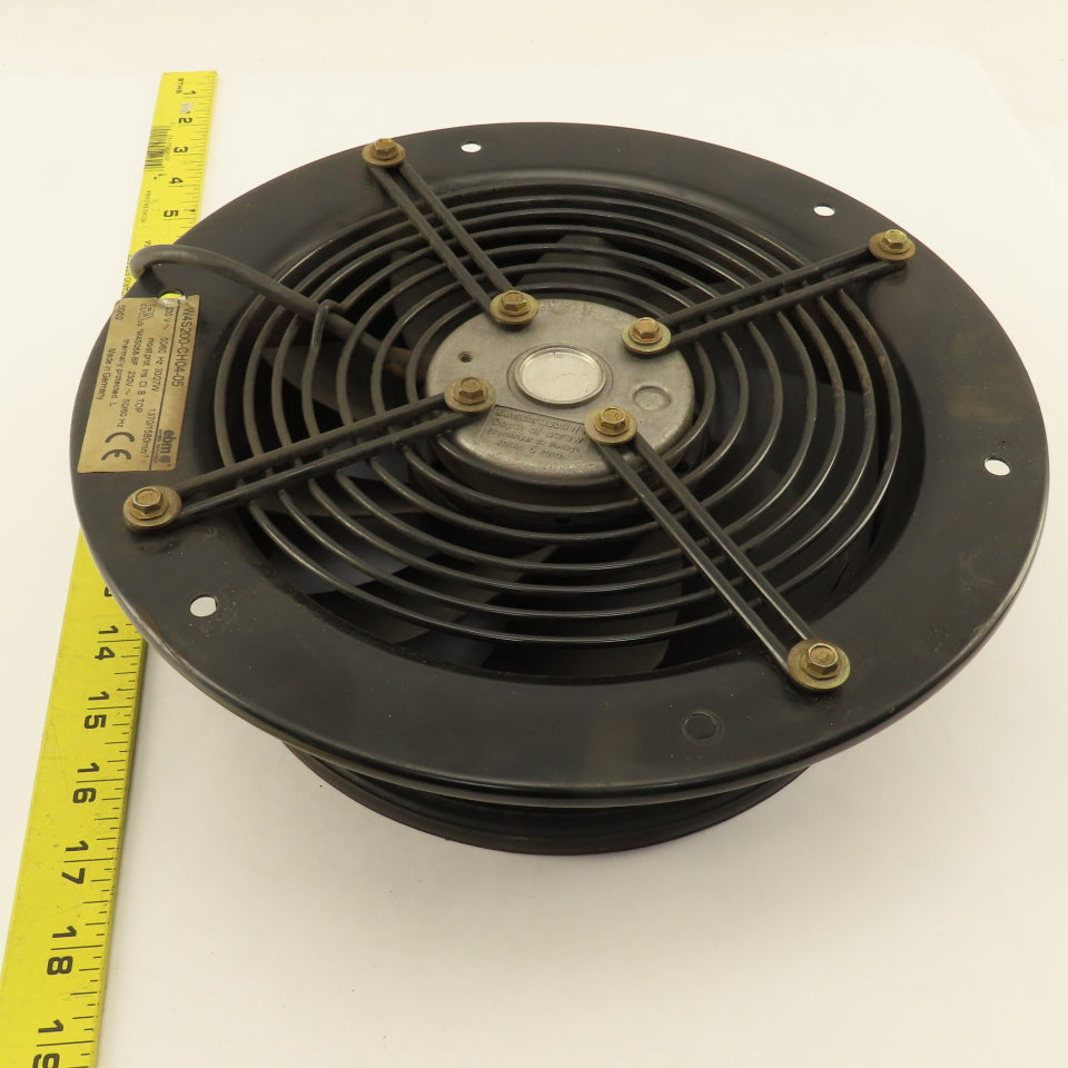 EBM W4S200-CH04-05 Cabinet Cooling Fan 230V 50/60Hz 11" 1370/1580 RPM