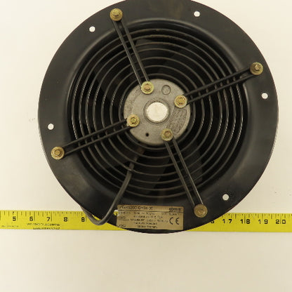 EBM W4S200-CH04-05 Cabinet Cooling Fan 230V 50/60Hz 11" 1370/1580 RPM