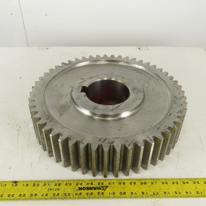 17-5/8" OD x 4" Wide Spur Gear 5" Bore 1-1/2" Pitch 51 Tooth