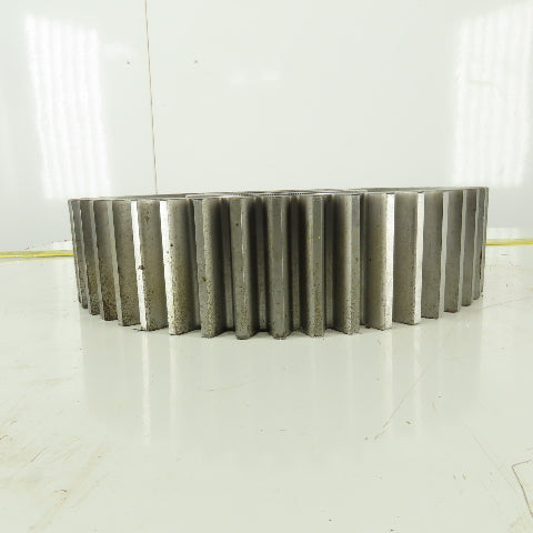 17-5/8" OD x 4" Wide Spur Gear 5" Bore 1-1/2" Pitch 51 Tooth