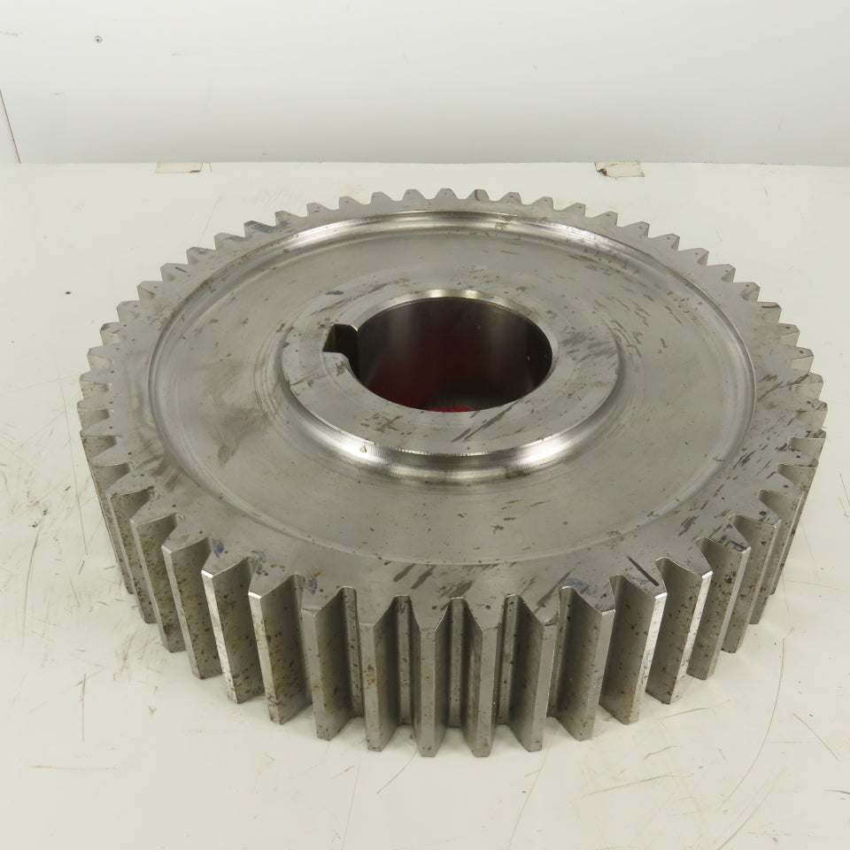 17-5/8" OD x 4" Wide Spur Gear 5" Bore 1-1/2" Pitch 51 Tooth