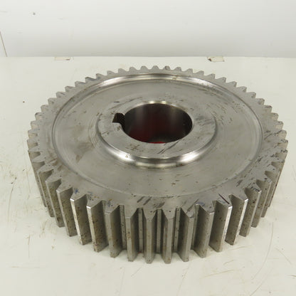 17-5/8" OD x 4" Wide Spur Gear 5" Bore 1-1/2" Pitch 51 Tooth