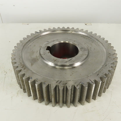 17-5/8" OD x 4" Wide Spur Gear 5" Bore 1-1/2" Pitch 51 Tooth