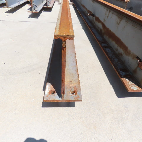 16" x 3-1/2" I Beam Monorail Overhead Hoist Rail Underhung 658 Total Feet