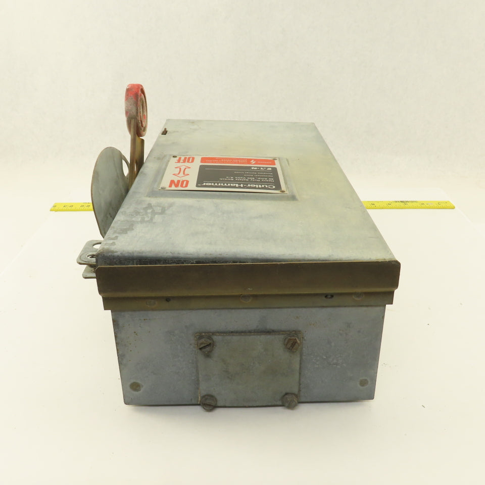 Cutler Hammer DH361URK 600V 30A 3 Pole Non Fused Safety Disconnect