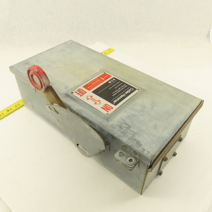 Cutler Hammer DH361URK 600V 30A 3 Pole Non Fused Safety Disconnect