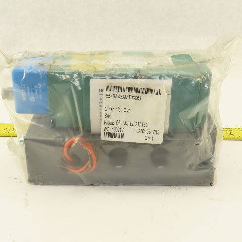 Numatics 554BA43AMT00061 2 Way Hydraulic Directional Control Valve 24V Coil