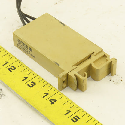 Lutze LRC-M12-0490/IS Din Rail Mount AC Motor Suppressor Module 30kW 3 Pole 500V