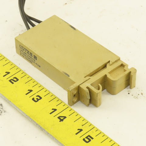 Lutze LRC-M12-0490/IS Din Rail Mount AC Motor Suppressor Module 30kW 3 Pole 500V